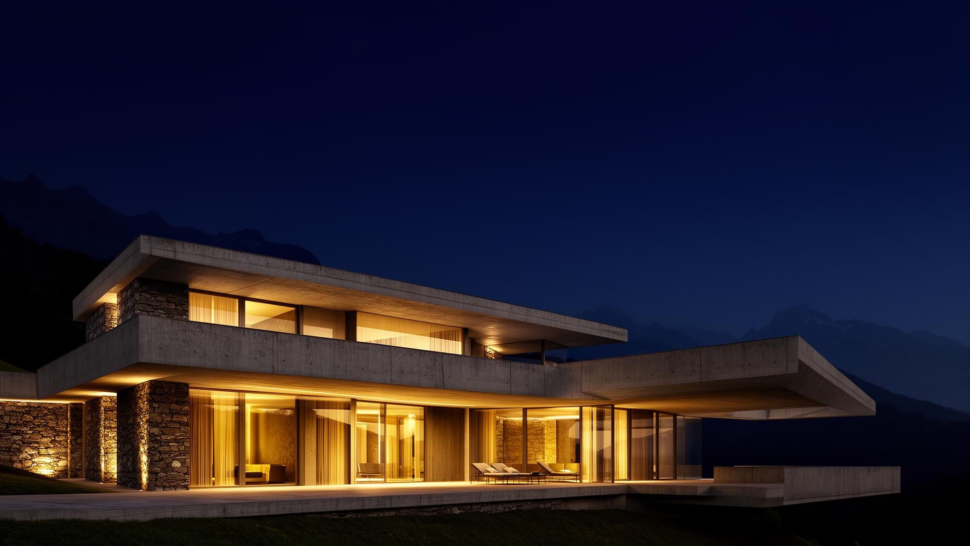 Villa suisse contemporaine — opération immobilière BSE
